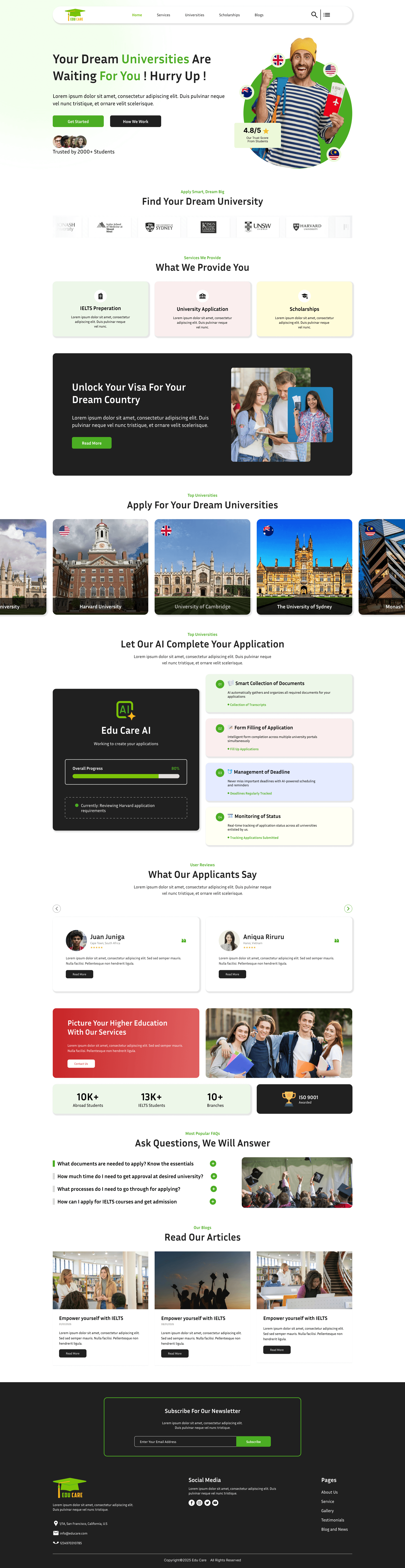 Edu Care – Your Gateway to Dream Universities & Scholarships