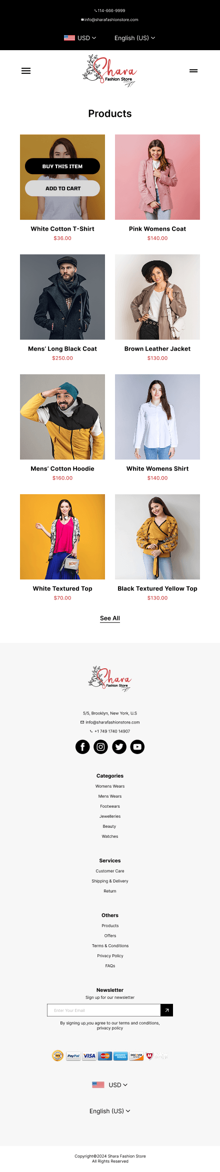 Shara Fashion Store - Timeless Fashion for Modern Women