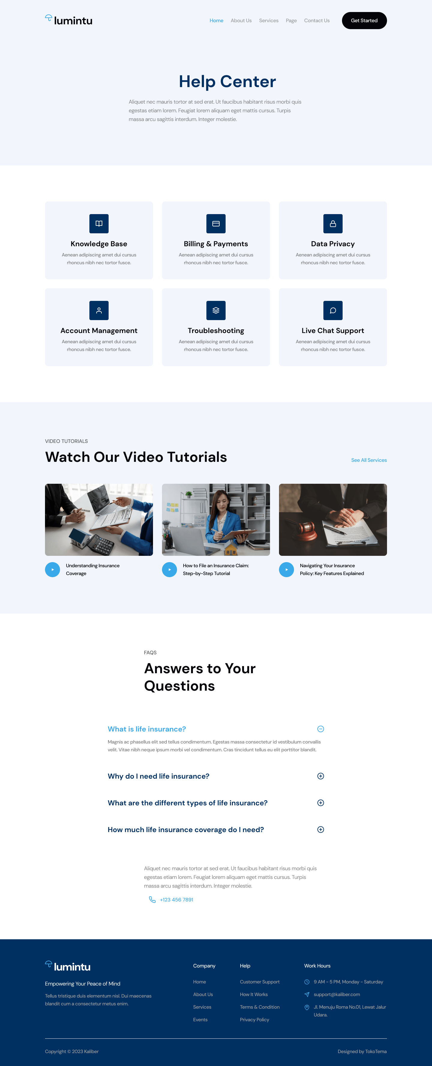 Lumintu - Smart Insurance Solutions for a Secure Future