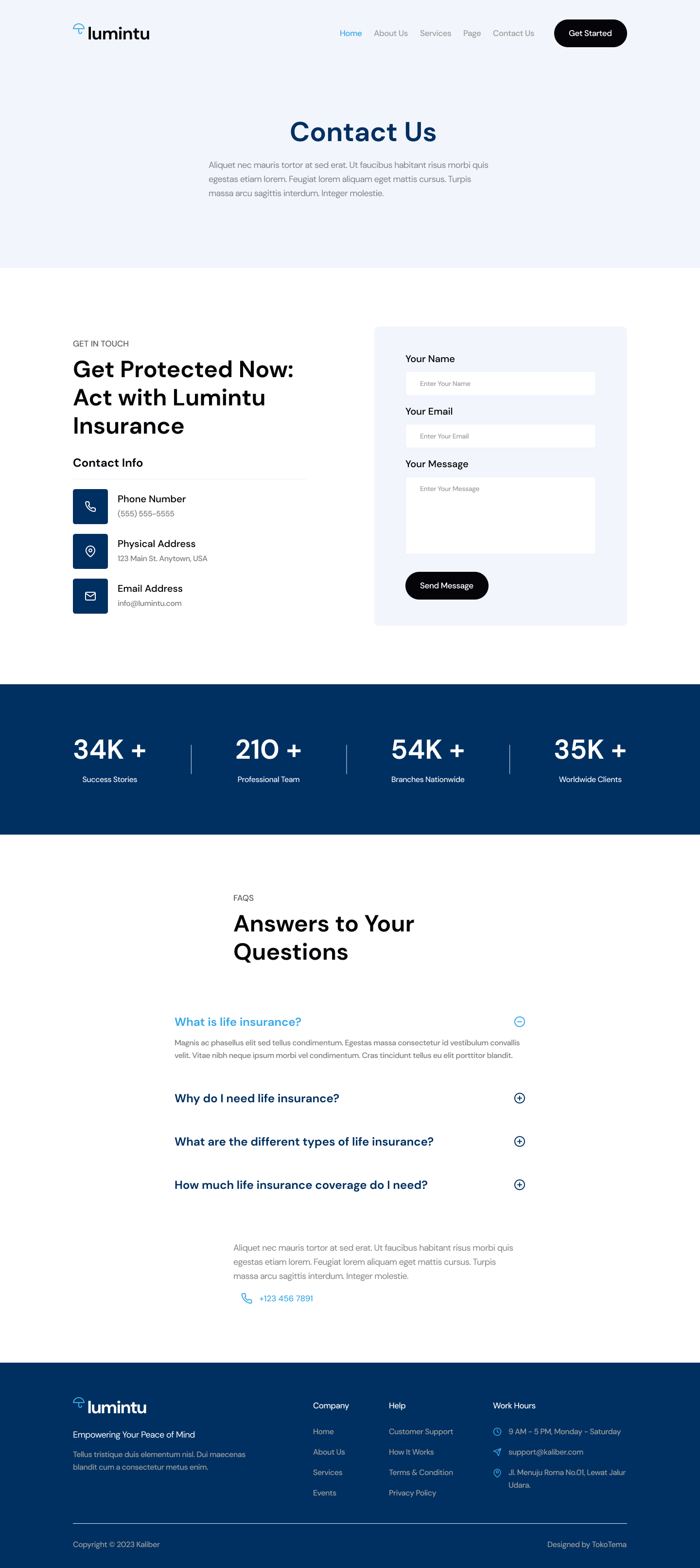 Lumintu - Smart Insurance Solutions for a Secure Future