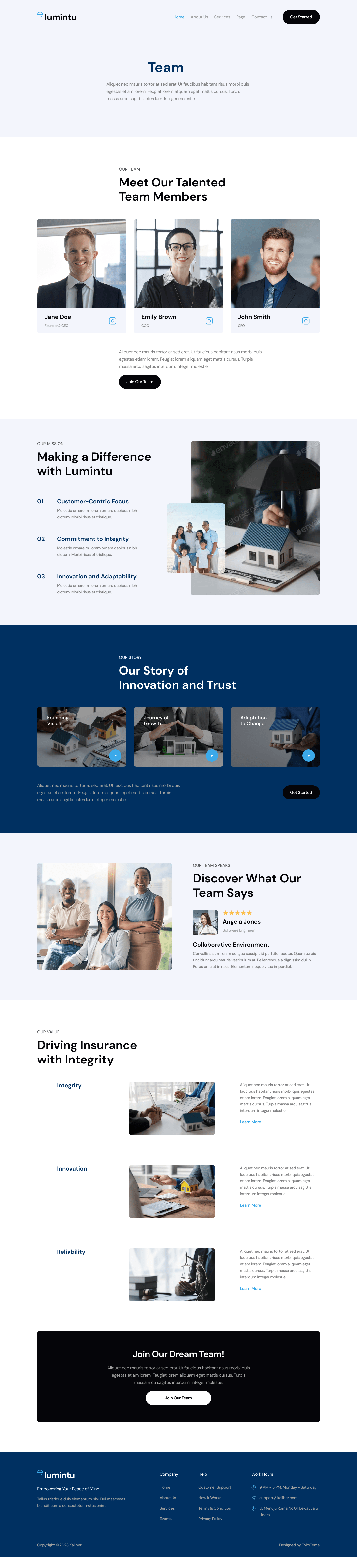 Lumintu - Smart Insurance Solutions for a Secure Future