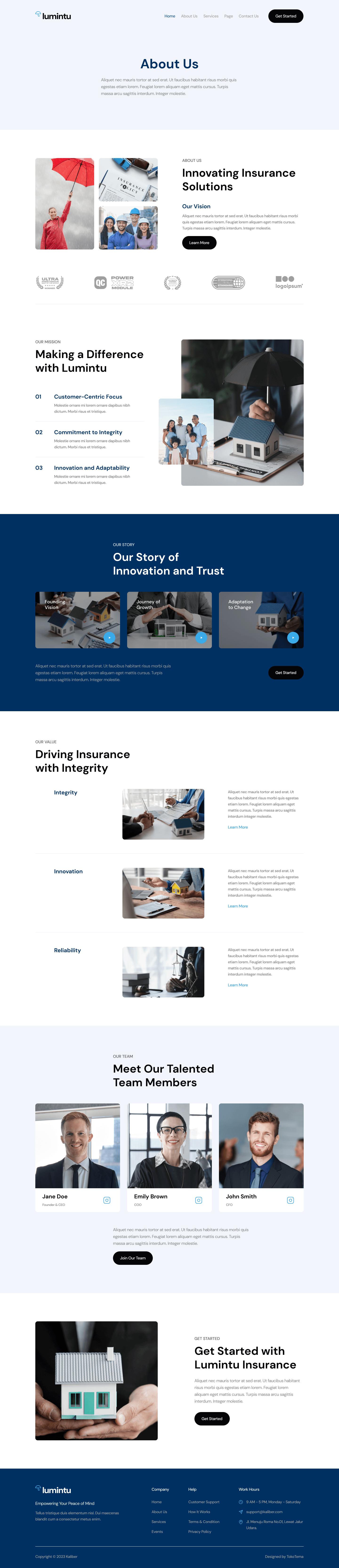 Lumintu - Smart Insurance Solutions for a Secure Future