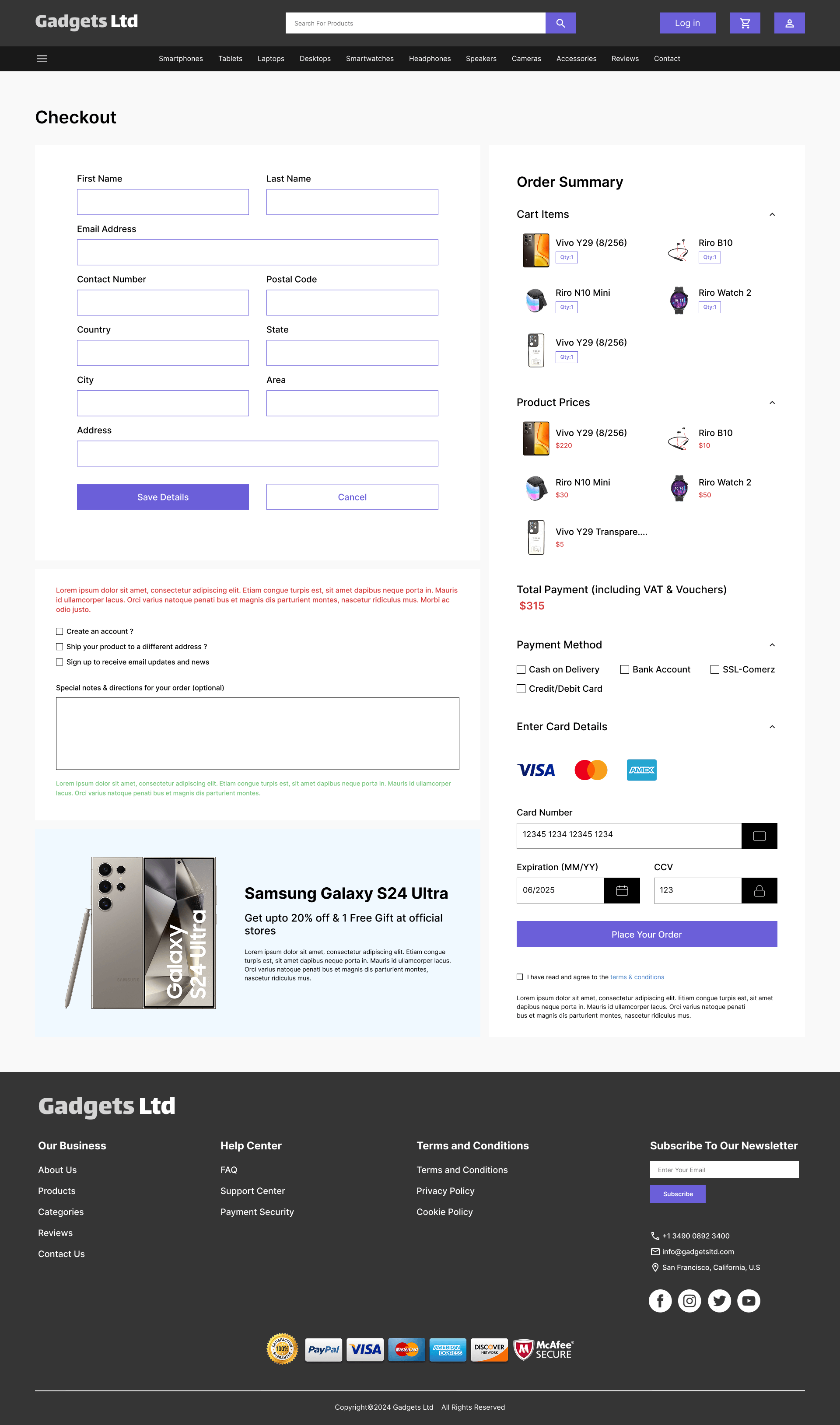 Gadgets Ltd – Smart Tech for Modern Living