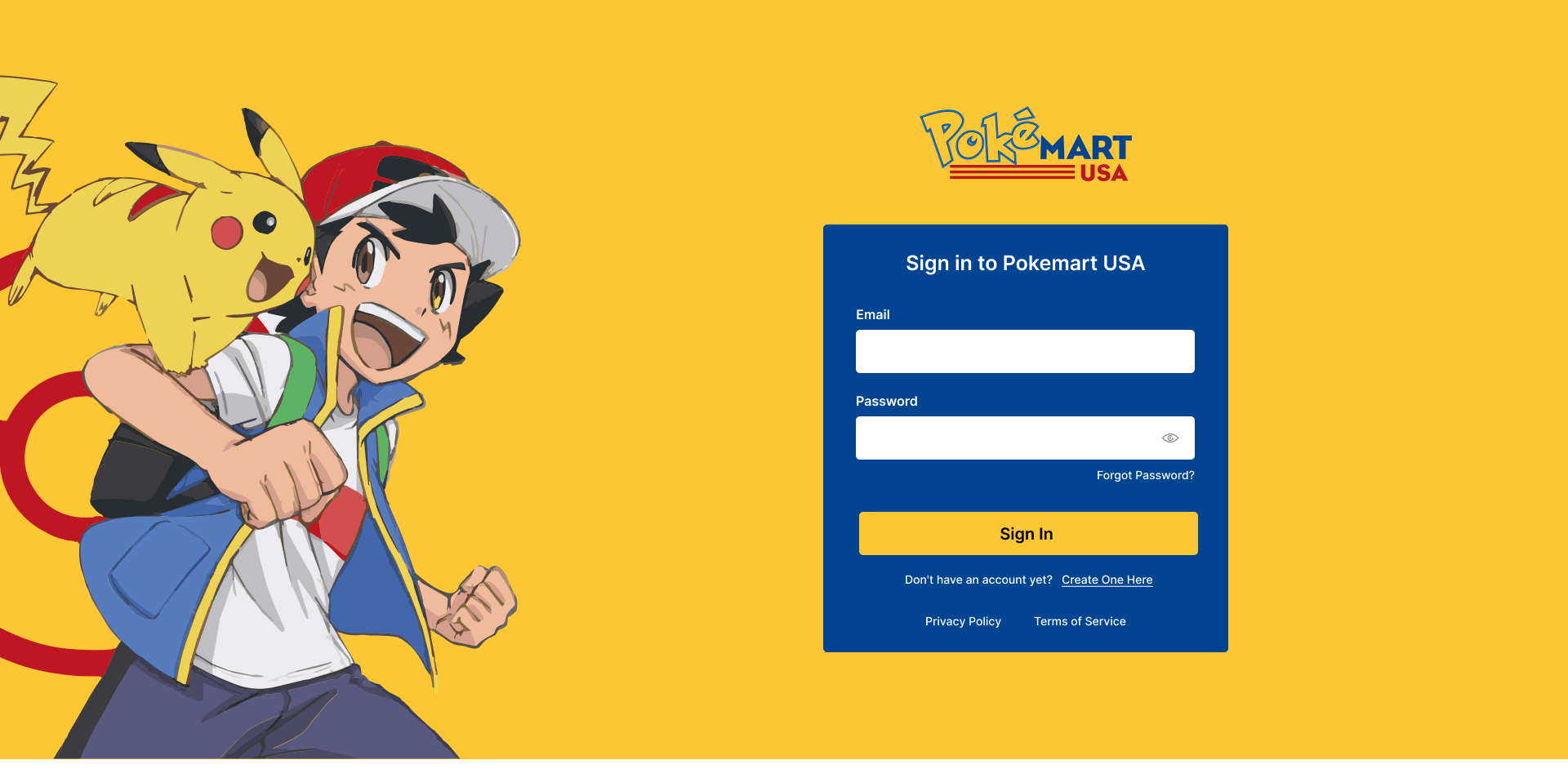 PokéMart USA – Pokémon Merchandise Store