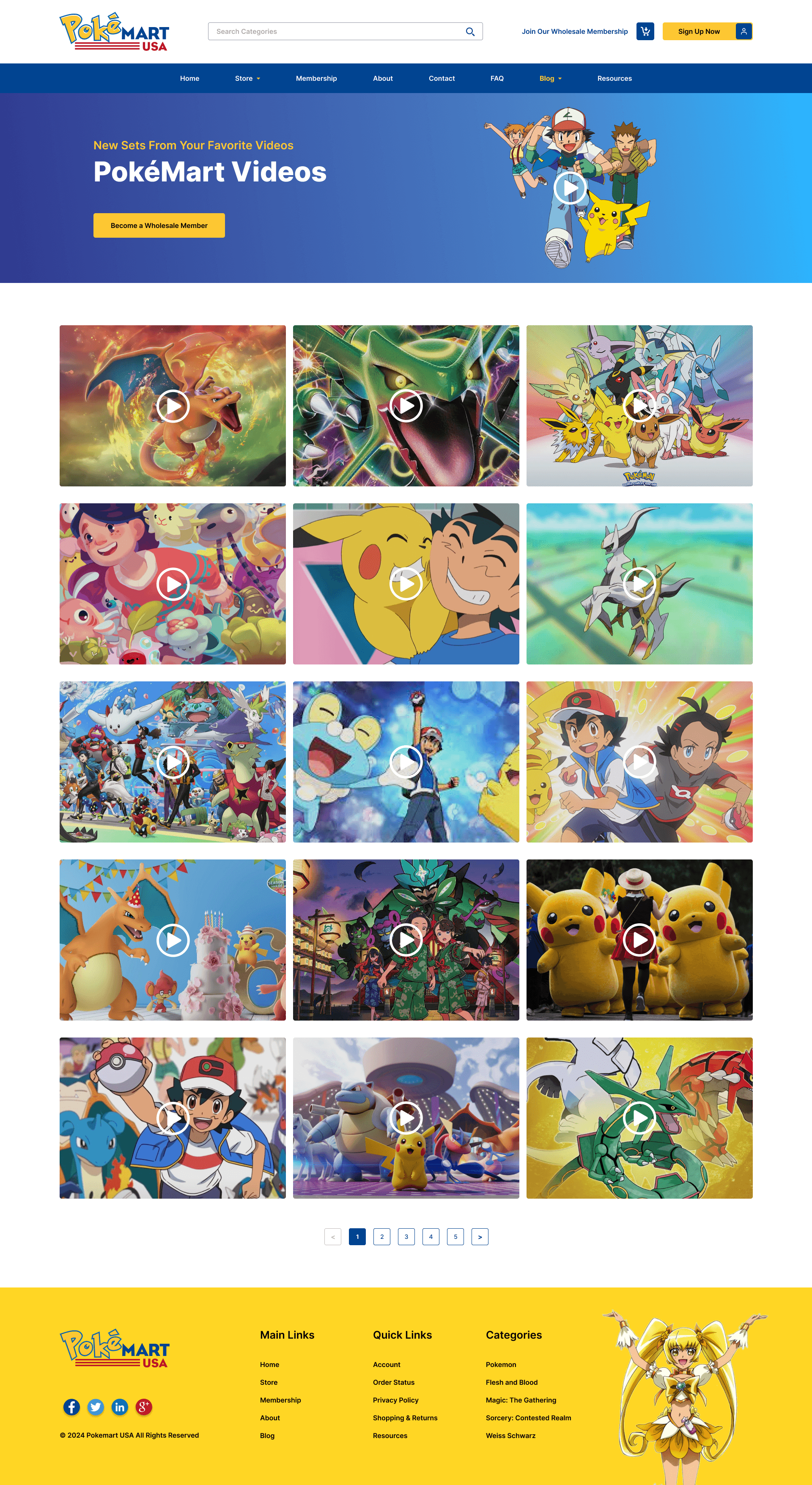 PokéMart USA – Pokémon Merchandise Store