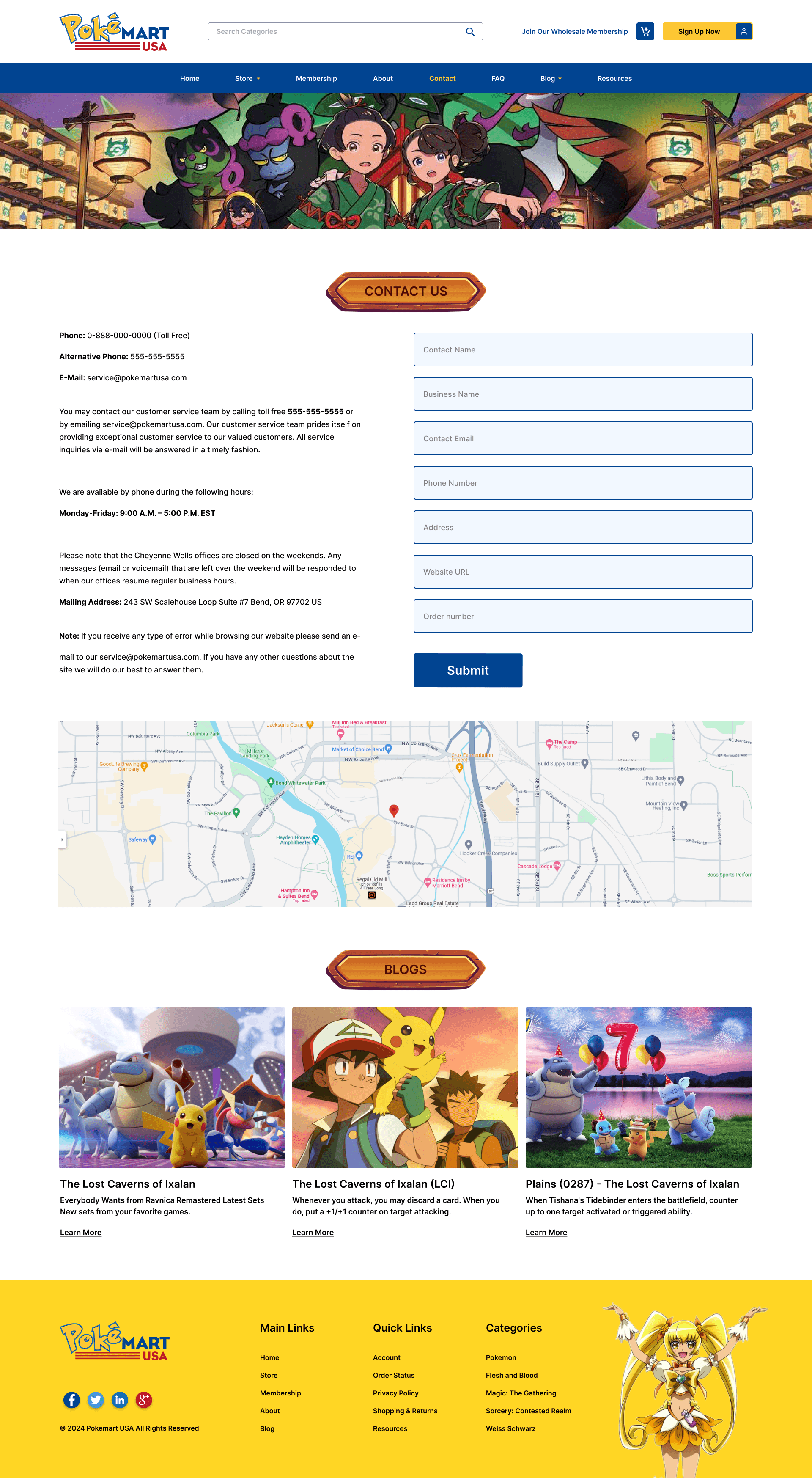 PokéMart USA – Pokémon Merchandise Store