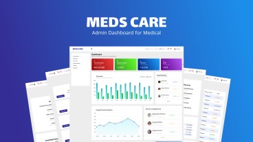 Meds Care - Medical Dasboard