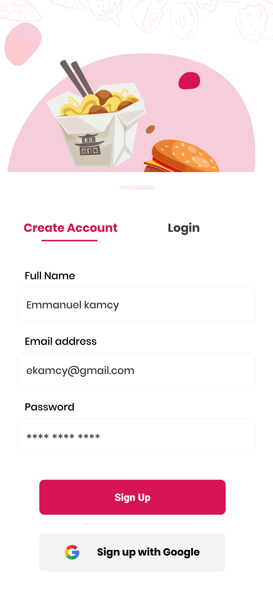 Food Couriers – Food Delivery Mobile App UI Kit